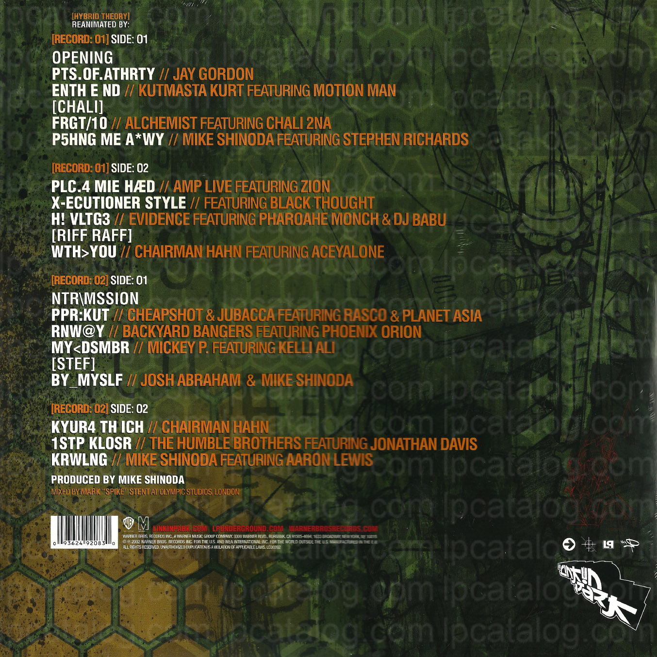  Linkin Park - Reanimation [LP] (Vinyl/LP): CDs & Vinyl