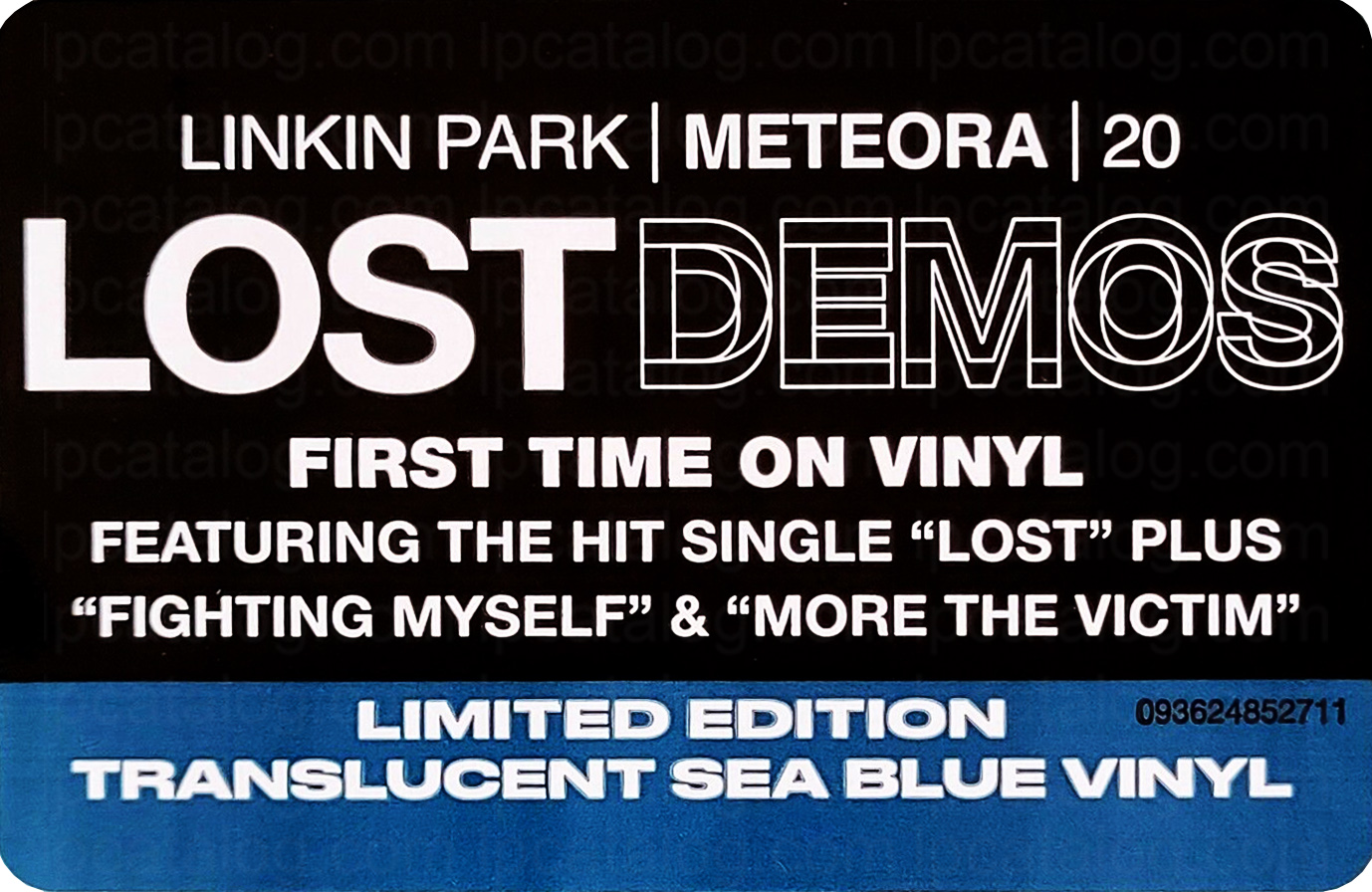 Linkin Park – Lost Demos (2023, Blue [Translucent Sea Blue], Vinyl) -  Discogs