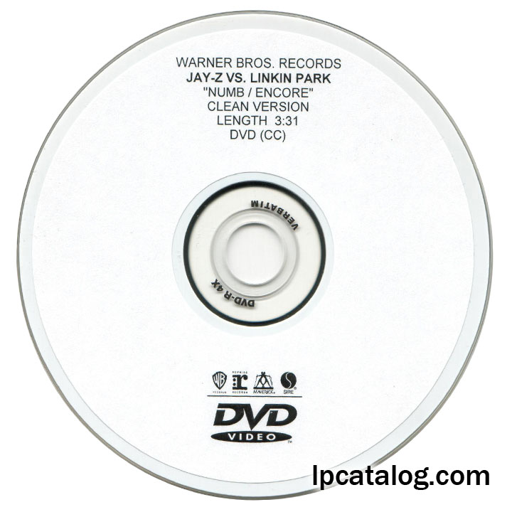 LPCatalog - 2004 Numb/Encore / Promo / United Kingdom, DVD-R, W/O#208780